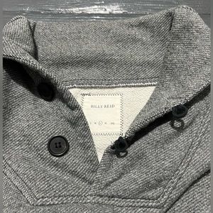 Billy Reid Shiloh shawl in gray